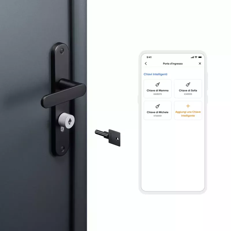 Netatmo NDL-K1U llave NFC para cerradura inteligente, negra, 20 g