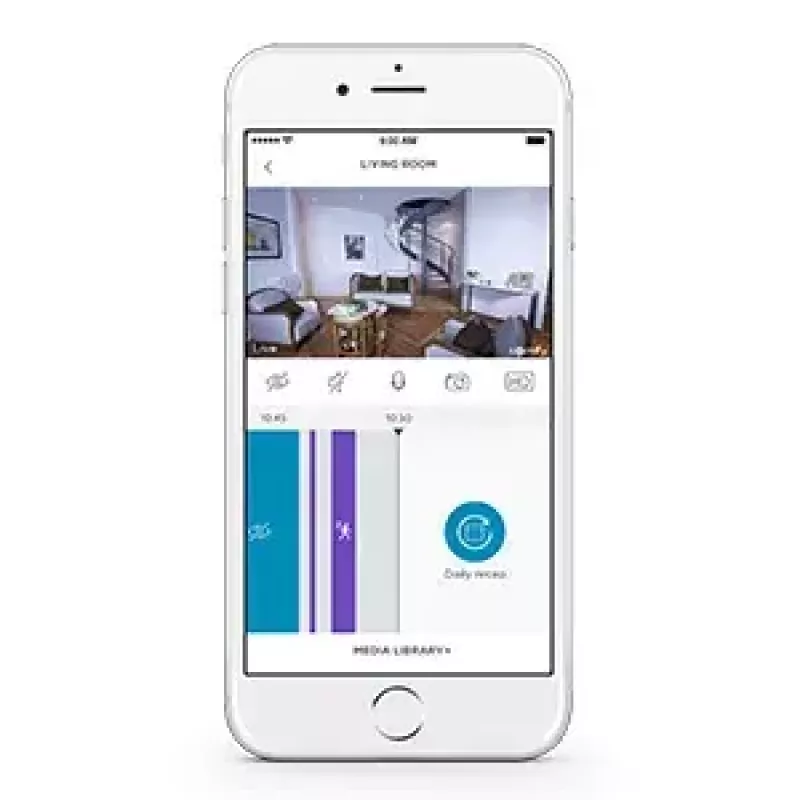 Cámara de vigilancia IP Somfy 2401485 Interior 1280 x 720 píxeles