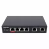 Switch Fast Ethernet Intellinet 6 puertos 4 puertos PoE 65W de presupuesto de potencia