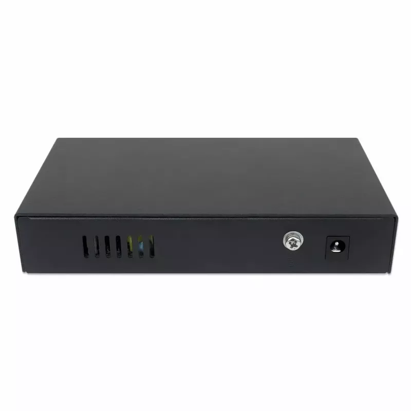 Switch Fast Ethernet Intellinet 6 puertos 4 puertos PoE 65W de presupuesto de potencia