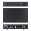 Switch Fast Ethernet Intellinet 6 puertos 4 puertos PoE 65W de presupuesto de potencia