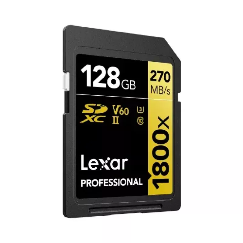 Tarjeta de memoria Lexar 128 GB SDXC UHS-II LSD1800128G-BNNNG