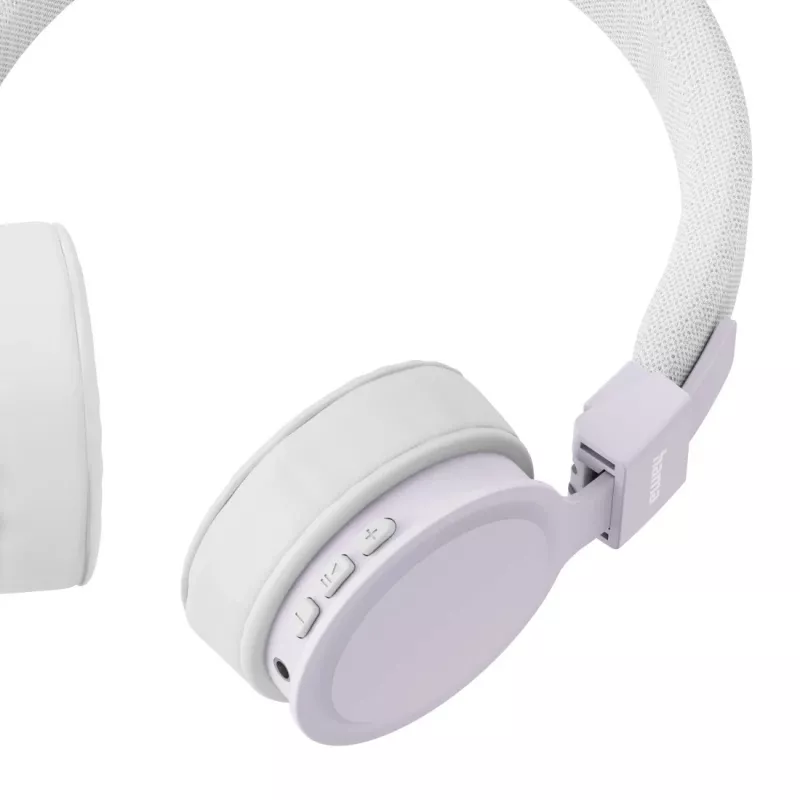 Hama Freedom Lit III Auriculares Inalámbricos Diadema Llamadas/Música USB Type-C Bluetooth Lila, Blanco