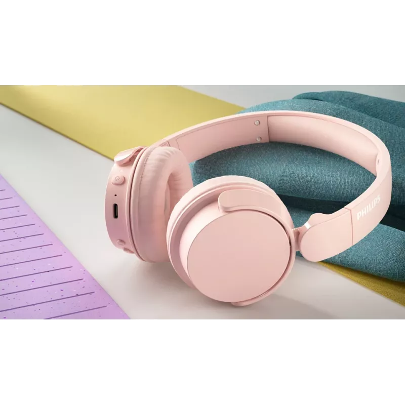 Philips Serie 4000 TAH4209PK/00 Auriculares Inalámbricos Diadema Llamadas/Música Bluetooth Rosa