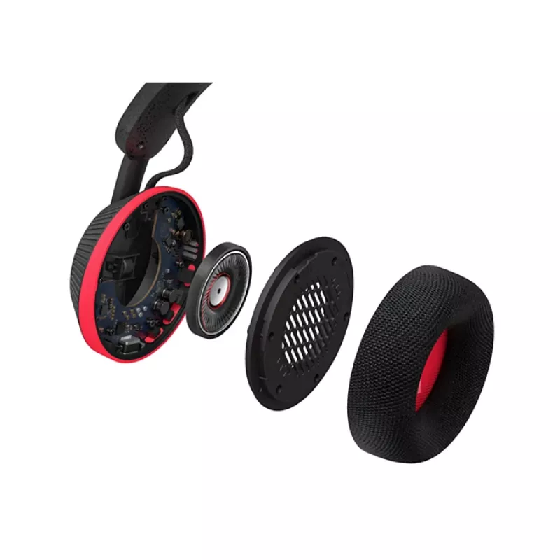 Philips Serie 6000 TAA6219BK/00 Auriculares Inalámbricos On-Ear Música Bluetooth Negro, Rojo