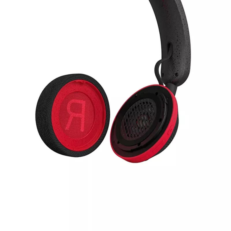 Philips Serie 6000 TAA6219BK/00 Auriculares Inalámbricos On-Ear Música Bluetooth Negro, Rojo