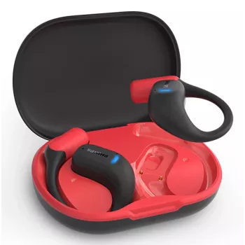 Philips Serie 6000 TAA6709BK/00 Auriculares True Wireless Stereo (TWS) Ear-Hook Deporte Bluetooth Negro, Rojo