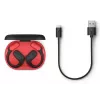 Philips Serie 6000 TAA6709BK/00 Auriculares True Wireless Stereo (TWS) Ear-Hook Deporte Bluetooth Negro, Rojo