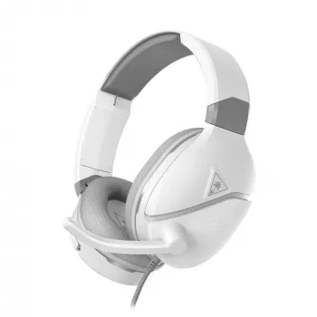 Turtle Beach Recon 200 Blanco Gen 2 Auriculares Gaming con cable amplificados – PS4, PS5, Xbox Series X|S, One y PC