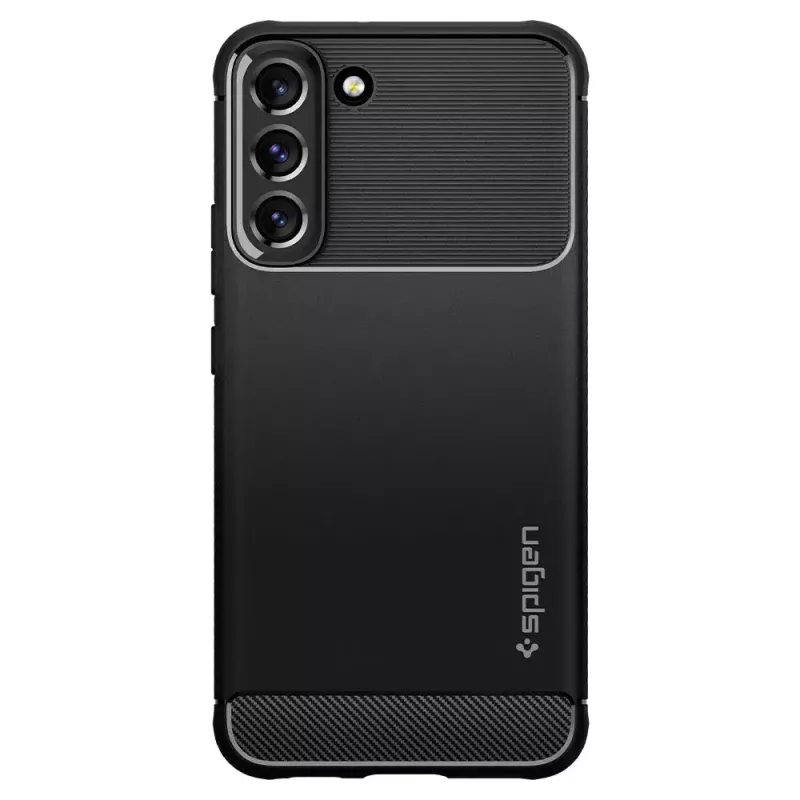 Spigen Rugged Armor Funda para móvil Negro Galaxy S22 6,1
