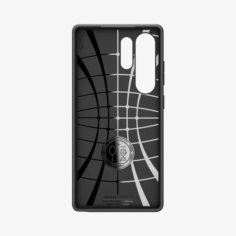 Spigen Galaxy S25 Ultra Case Liquid Air Negro mate Funda Samsung Galaxy S25 Ultra 6,9 inch