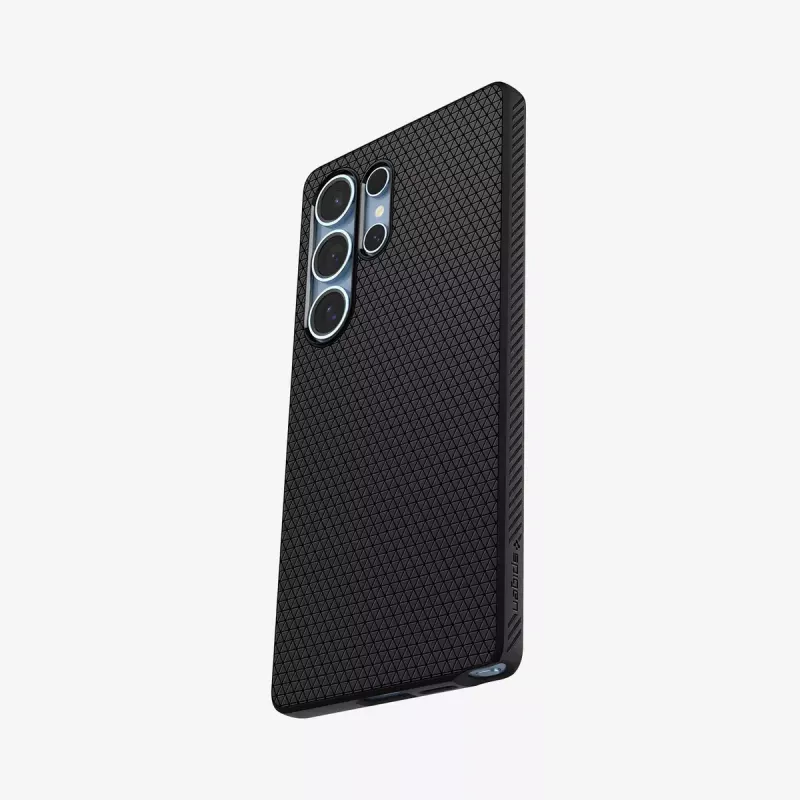 Spigen Galaxy S25 Ultra Case Liquid Air Negro mate Funda Samsung Galaxy S25 Ultra 6,9 inch