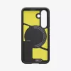 Spigen Galaxy S25 Funda Tough Armor AI Negro Funda con soporte de mesa