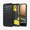 Spigen Galaxy S25 Funda Tough Armor AI Negro Funda con soporte de mesa