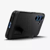 Spigen Galaxy S25 Funda Tough Armor AI Negro Funda con soporte de mesa