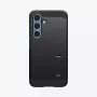 Spigen Galaxy S25 Funda Tough Armor AI Negro Funda con soporte de mesa