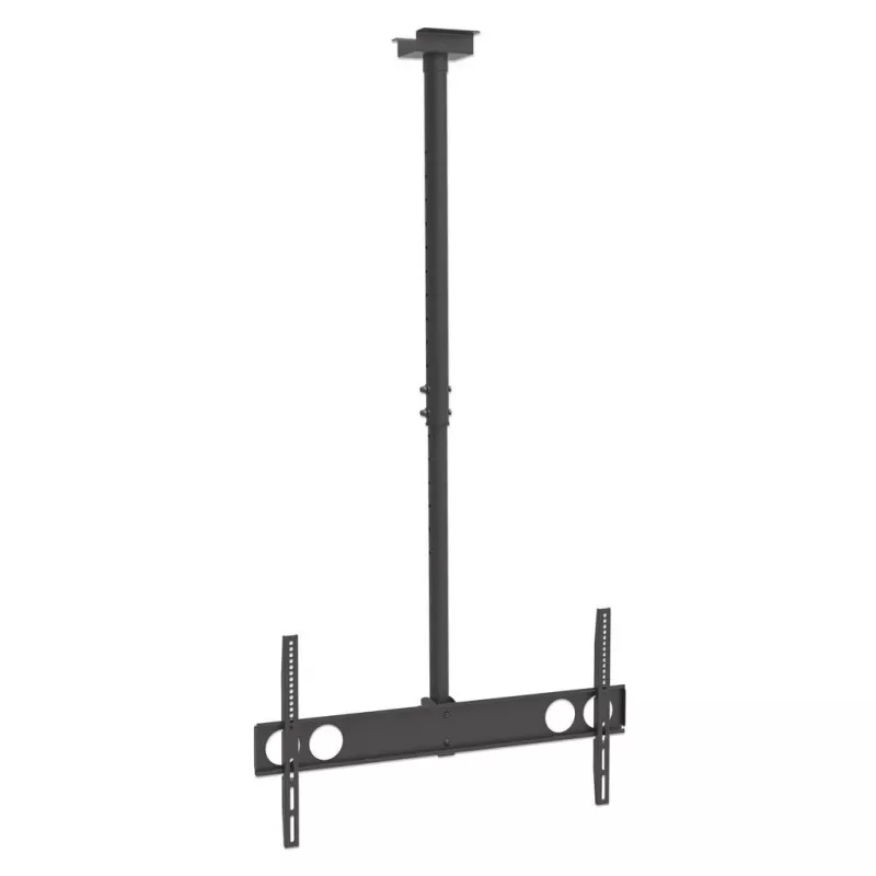 Soporte de techo Manhattan para televisores y monitores, Para pantallas: 37 inch a 75 inch, Altura ajustable: 105-156 cm, Compatibilidad VESA: todas entre 200x200 y 800x400mm - comprueba las dimensiones de los cuatro orificios de montaje en la parte posterior de la pantalla para asegurarte de que encaja, Máx. 50kg, LFD, soporte