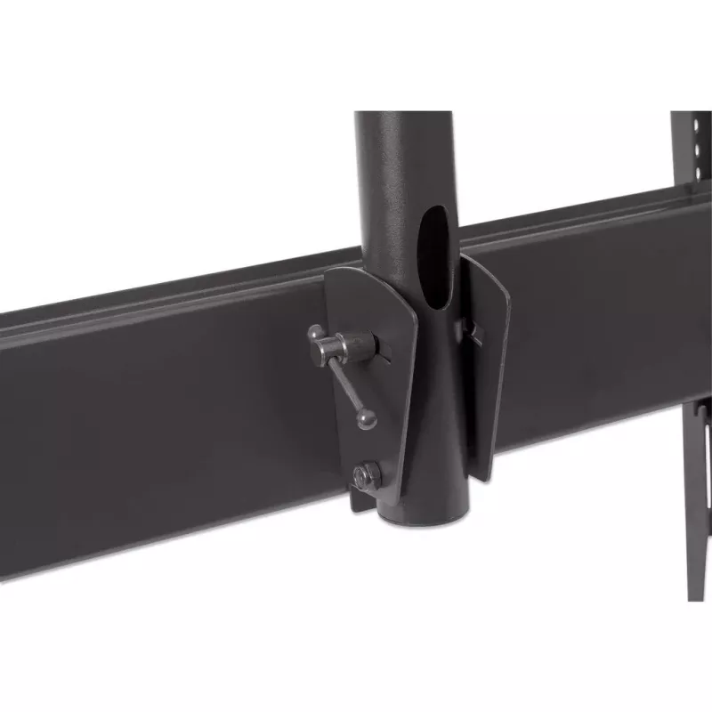 Soporte de techo Manhattan para televisores y monitores, Para pantallas: 37 inch a 75 inch, Altura ajustable: 105-156 cm, Compatibilidad VESA: todas entre 200x200 y 800x400mm - comprueba las dimensiones de los cuatro orificios de montaje en la parte posterior de la pantalla para asegurarte de que encaja, Máx. 50kg, LFD, soporte