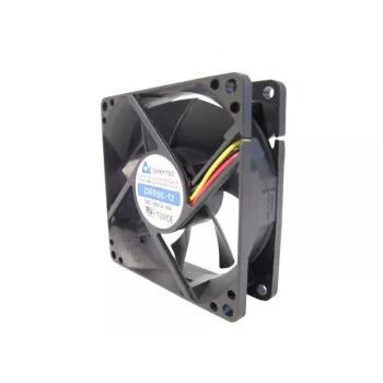 Sistema de refrigeración para PC Chieftec AF-0825S Ventilador para caja de PC Negro