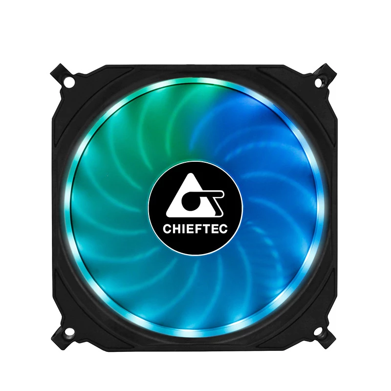 Sistema de refrigeración para PC Chieftec CF-1225RGB Ventilador para caja de PC 12 cm Negro