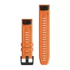 Correa Garmin QuickFit 22 Naranja Silicona