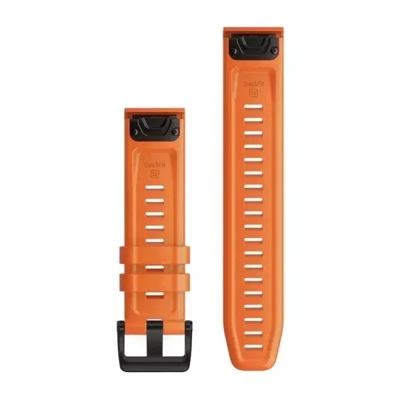 Correa Garmin QuickFit 22 Naranja Silicona