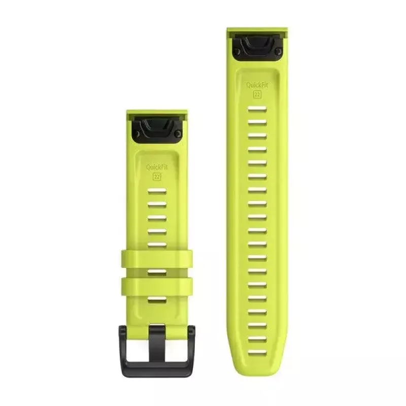 Correa Garmin QuickFit 22 Amarillo Silicona
