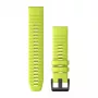 Correa Garmin QuickFit 22 Amarillo Silicona