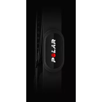 Polar H10 Banda pectoral de frecuencia cardíaca, Talla XS-S, Negro