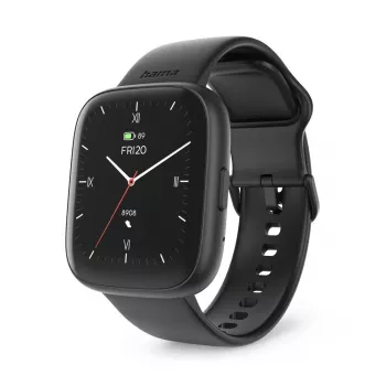 Smartwatch HAMA 4000 square negro — HAMA 4000 square, smartwatch negra