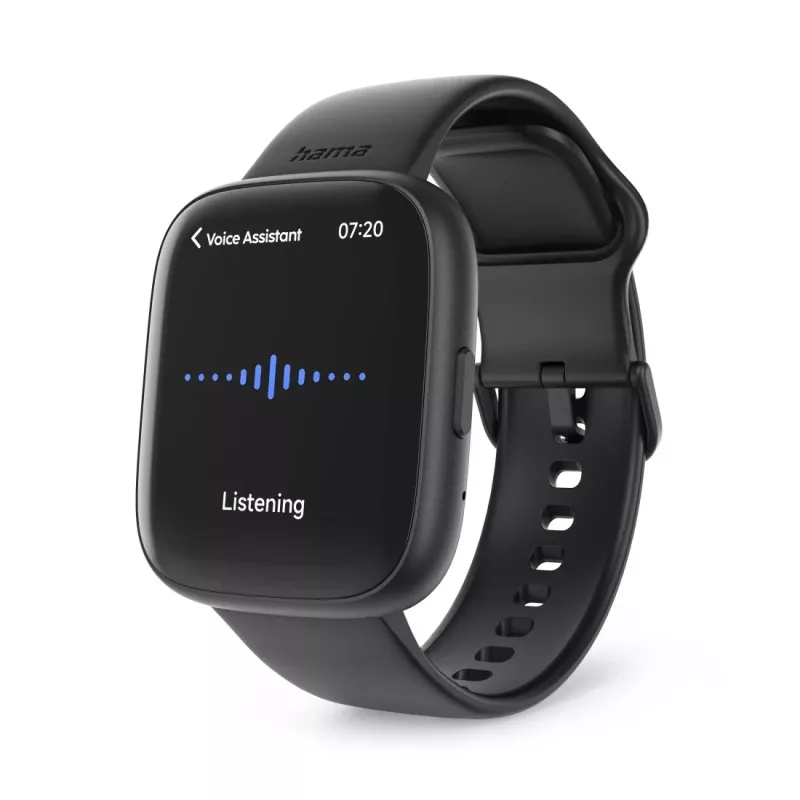 Smartwatch HAMA 4000 square negro — HAMA 4000 square, smartwatch negra