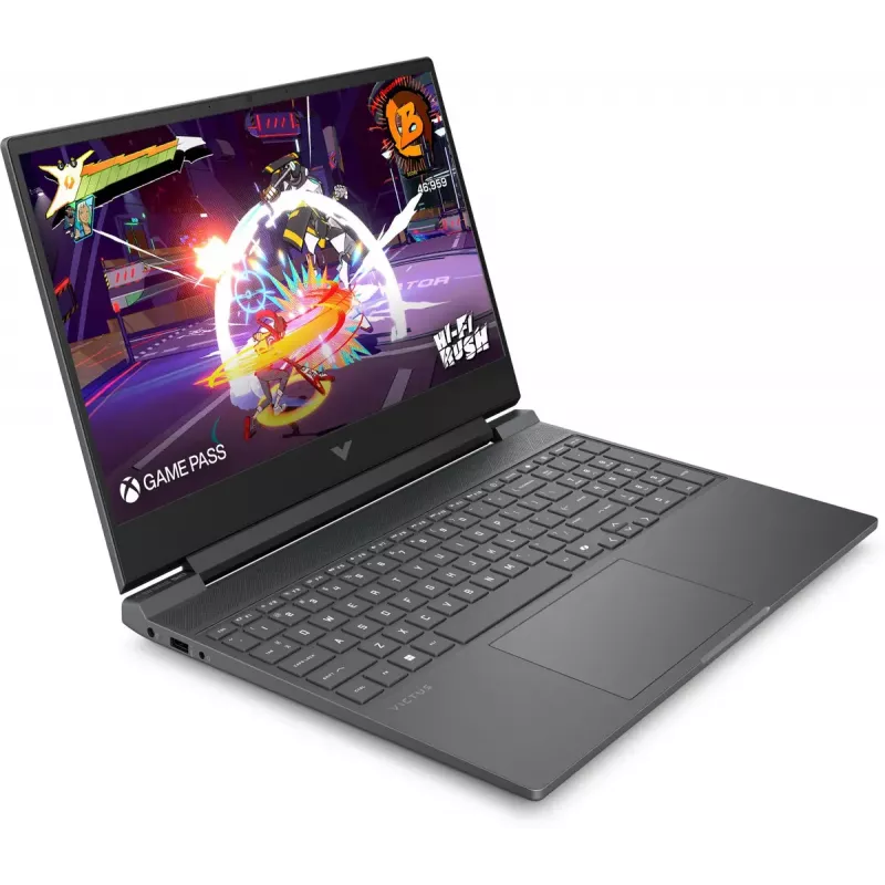 HP Victus | 15-FB3020NW | Negro | 15,6 pulgadas | IPS | FHD | 1920 x 1080 píxeles | Antirreflejo | AMD Ryzen 5 | 240 | 16 GB | DDR5 | Capacidad SSD 512 GB | NVIDIA GeForce RTX 5050 | GDDR7 | 8 GB | Windows 11 Home | 802.11ax | Versión Bluetooth 5.4 | Idioma del teclado inglés | Garantía 24 meses | Garantía de batería 12 meses
