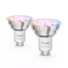 Philips Hue White and colour ambience Essential GU10 – foco inteligente – 345 lm – 4,7 W – pack de 2