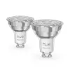 Philips Hue White and colour ambience Essential GU10 – foco inteligente – 345 lm – 4,7 W – pack de 2