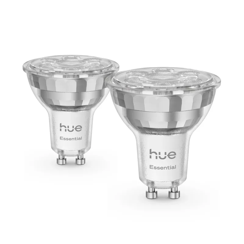 Philips Hue White and colour ambience Essential GU10 – foco inteligente – 345 lm – 4,7 W – pack de 2