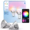 Philips Hue White and colour ambience Essential GU10 – foco inteligente – 345 lm – 4,7 W – pack de 2