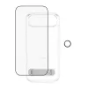 Pack de protección PanzerGlass CARE 3-in-1 Feature Kick para iPhone Air — cristal templado, PET, silicona, transparente