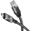 Cable de red TECHLY USB-C a Gigabit Ethernet RJ45, Cat6, 3 m, USB 3.2 Gen 1, F/UTP, negro