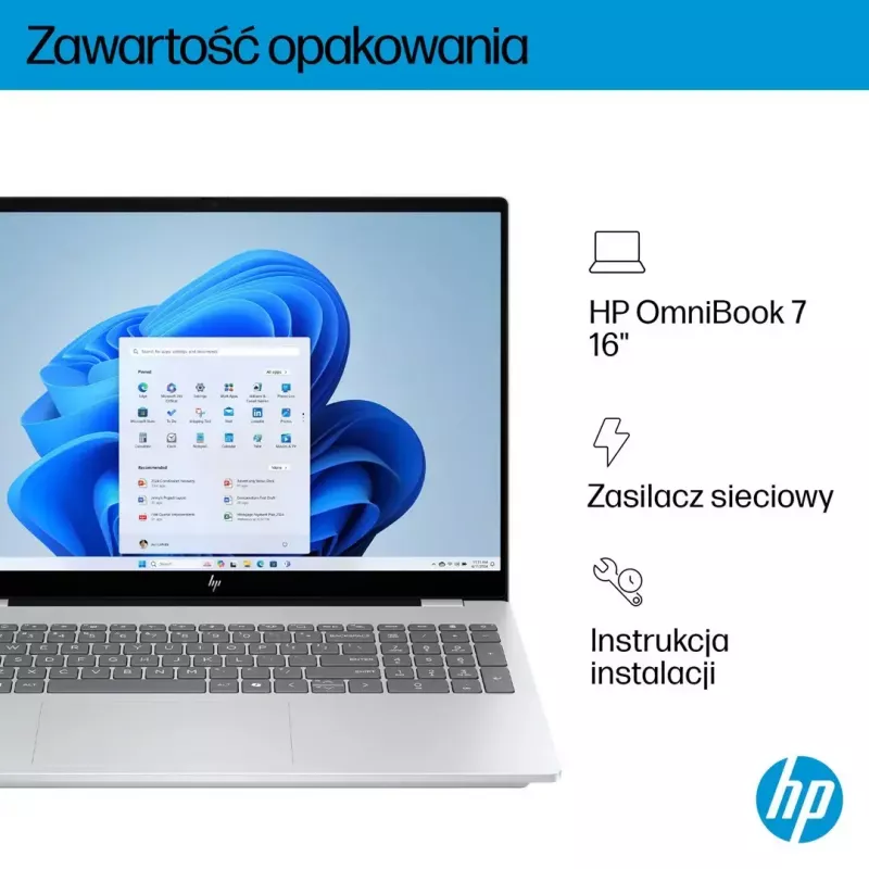Portátil HP OmniBook 7 16-az0222nw 16 pulgadas Core 5 210H 16 GB 512 GB Win11 Home