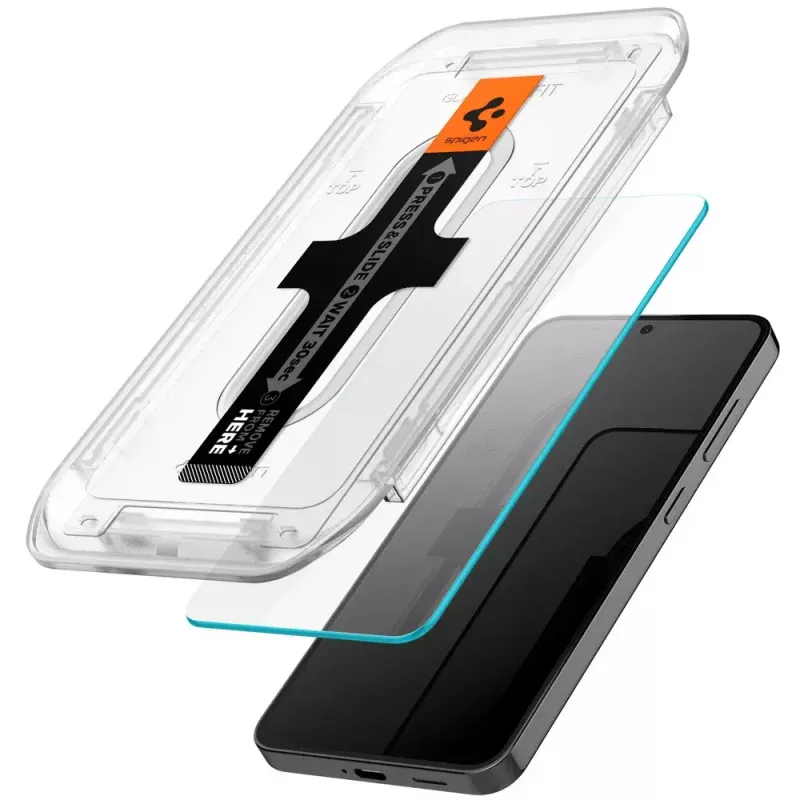 Protector de pantalla de cristal Spigen Galaxy S24 Antipolvo Resistente a arañazos
