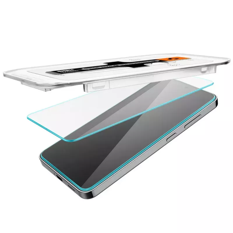 Protector de pantalla de cristal Spigen Galaxy S24 Antipolvo Resistente a arañazos