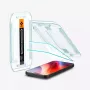 Spigen GLAS.tR EZ Fit Protector de pantalla de cristal para iPhone 16 Pro Max / 17 Pro Max, pack de 2, transparente