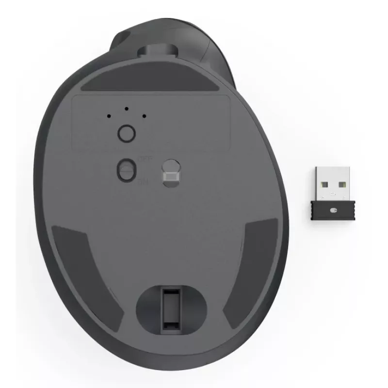 Ratón Hama EWM-600L de oficina para zurdos RF Wireless + Bluetooth Óptico 1800 DPI
