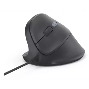 Ratón Hama ECM-500L de oficina para zurdos USB Type-A Óptico 1800 DPI
