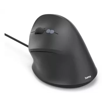 Ratón Hama ECM-500L de oficina para zurdos USB Type-A Óptico 1800 DPI