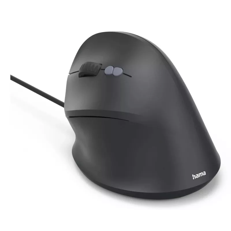 Ratón Hama ECM-500L de oficina para zurdos USB Type-A Óptico 1800 DPI