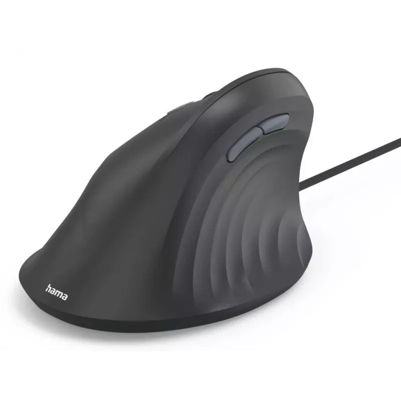 Ratón Hama ECM-500L de oficina para zurdos USB Type-A Óptico 1800 DPI