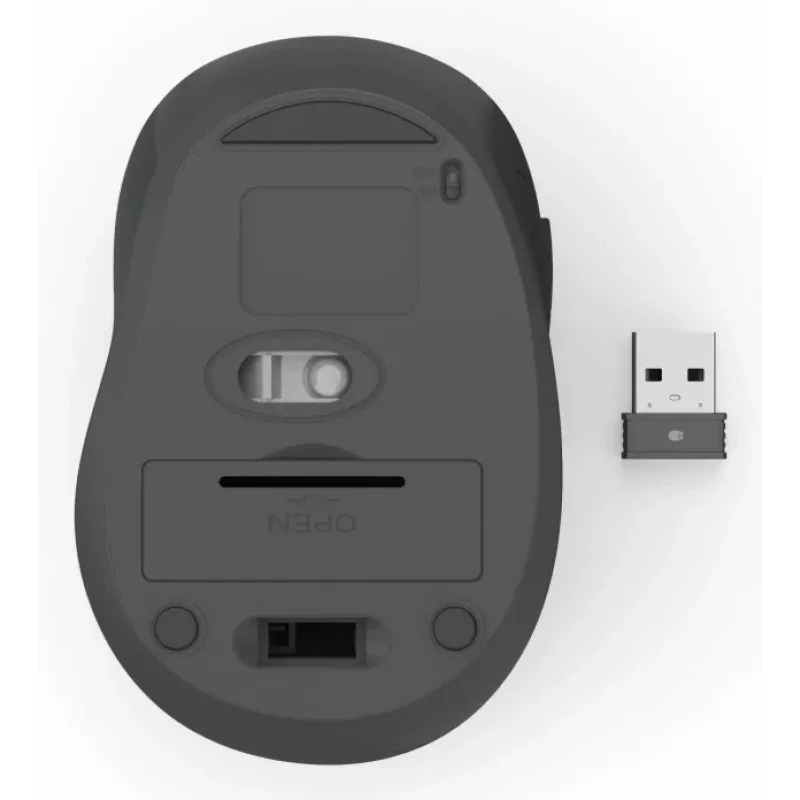 Ratón Hama WM-400 de oficina para diestros RF Wireless Óptico 1600 DPI