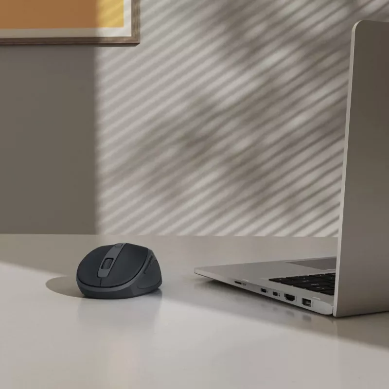 Ratón Hama WM-400 de oficina para diestros RF Wireless Óptico 1600 DPI
