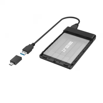 Hama 00200760 Caja para HDD/SSD Negra 2.5